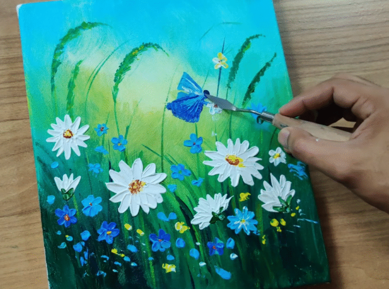 Brustro Arists' Acrylic 120ml Silver - Image 2