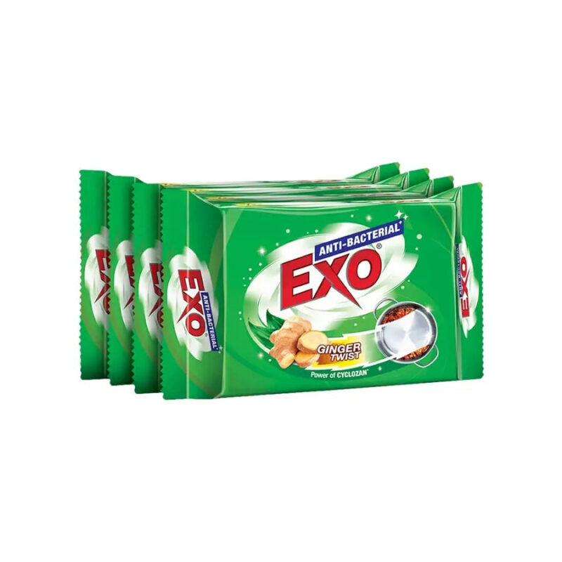 3x Exo Anti - Bacterial Dishwash Bar - 250g each - Pack of 3