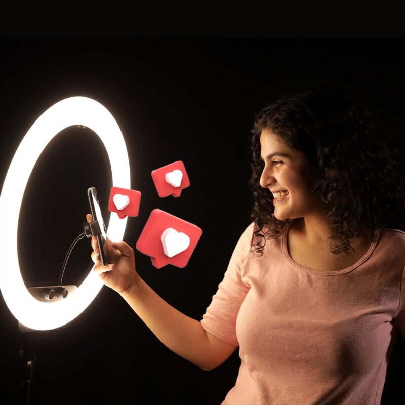 Halo 18" Premium Ring Light + Tripod