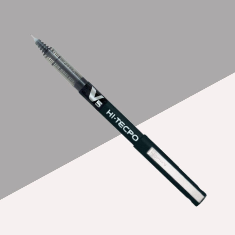 Pilot V5 Hitech Point Gel Pen – Black ( Pack of 1 )