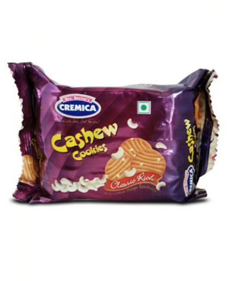 10x Cremica Cashew Cookies, 74GM each, Pack Of 10