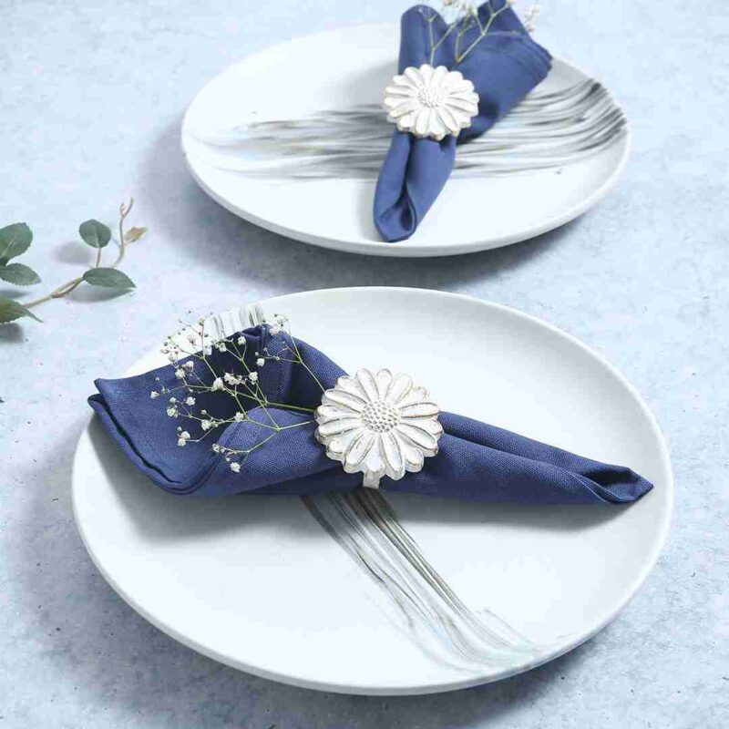 Como Napkins - Blue (Set of 6) - Image 3