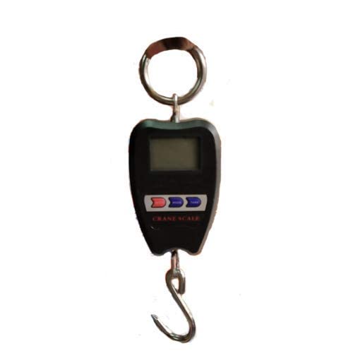 DUA EXPORT Electronic Balance Portable Hook Weighing Machine Digital Hanging Luggage Fishing Hook Scale Manual Weight 100 Kg Backlite LCD Display Screen (Digital Hanging 02)