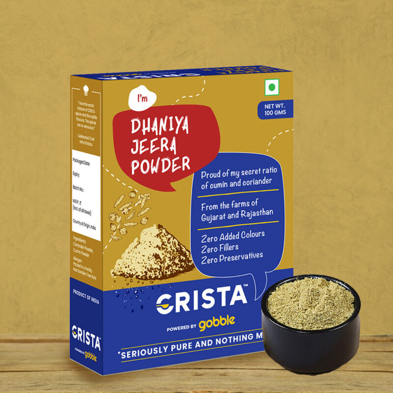 CRISTA Dhaniya Jeera Powder 100 gms - Image 2