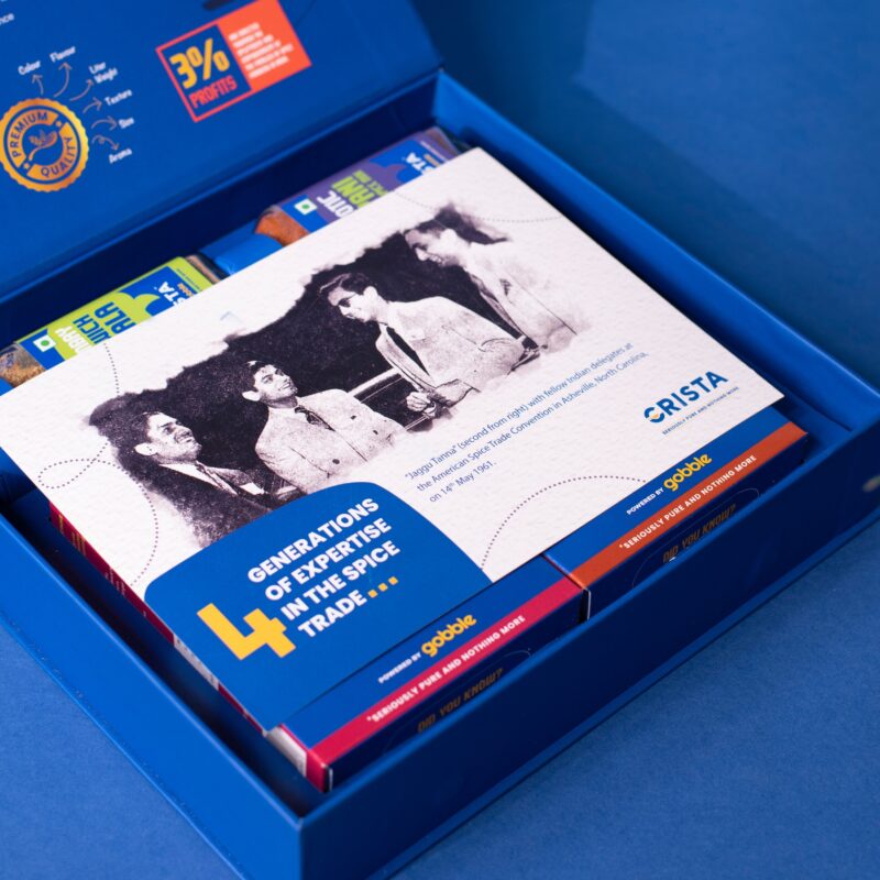 CRISTA Irresistibly Indian Seasonings Gift Box| Box of 4| Festive Gift| Pure Spice Gifting: 295 gms - Image 4