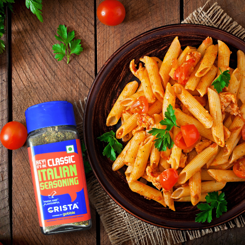 CRISTA Passionately Italian Seasonings Gift Box| Box of 5| Festive Gift| Pure Spice Gifting: 215 gms