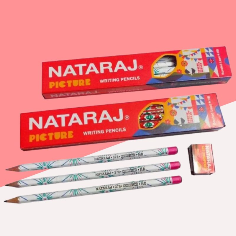 Nataraj Picture Writing Pencils for Creative Expression ( Pack Of 10 )