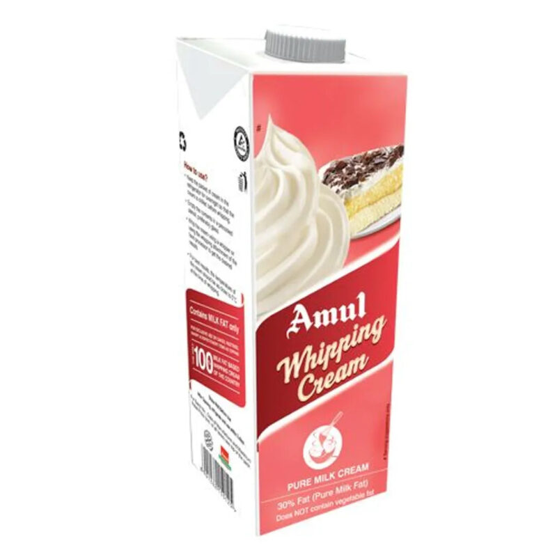 Amul Whipping Cream, 1 L Carton