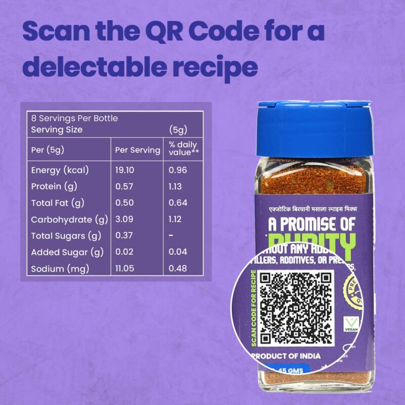 CRISTA Flavours of India - Gourmet Indian Spice Blends Combo Pack - 1 - Image 7