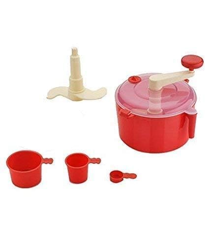 Atta maker Dough maker Roti maker Atta kneader Roti dough maker Manual dough maker Atta maker with bowl Automatic roti maker (MULTICOLOR | PLASTIC) - Image 5