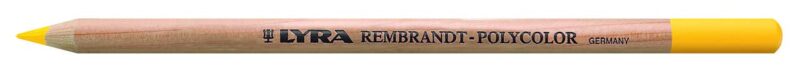 Lyra Rembrandt Polycolor Art Pencil (Cadmium Yellow Lemon, Pack of 12)