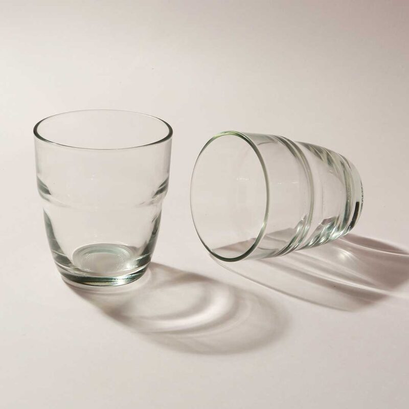 Bormioli Water Tumbler - Clear - 305 ML - Set of 6 - Image 3