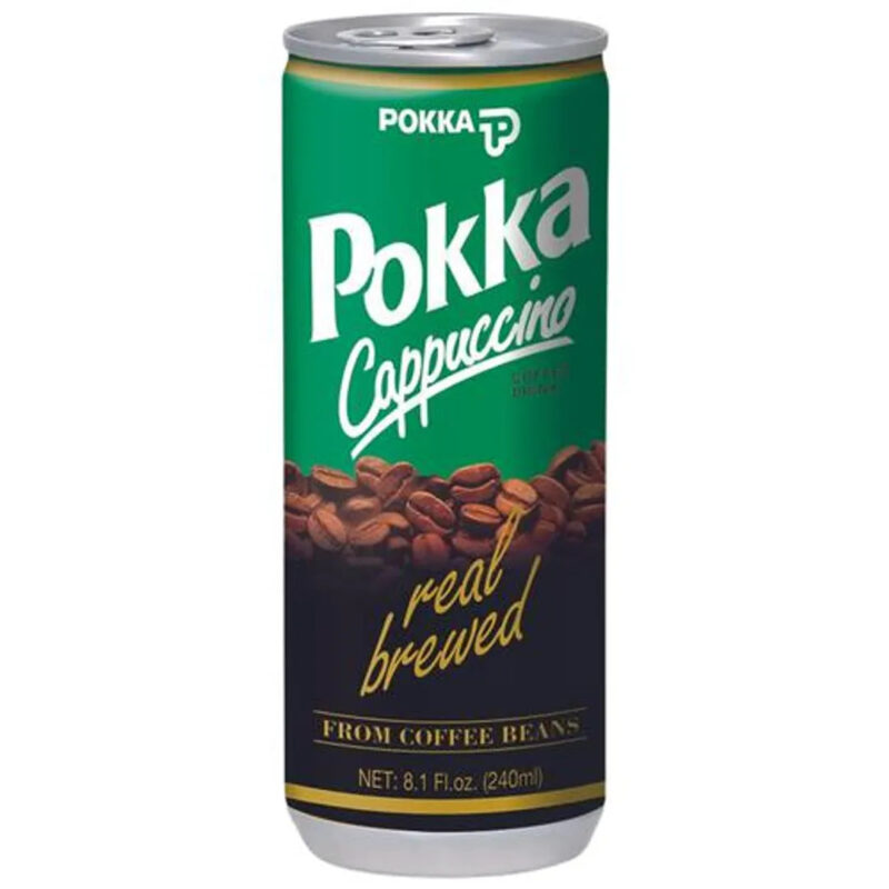 POKKA Cappuccino Coffee Drink - Real Brewed, 240 ml