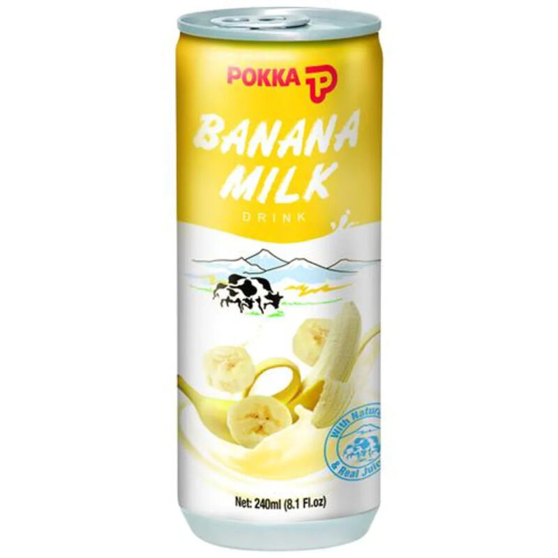 POKKA Banana Milk Drink, 240 ml