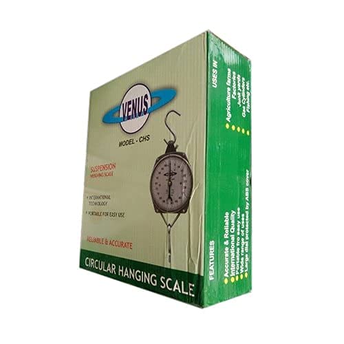 Atipriya Venus Commercial Hanging Weighing Scale - 200Kg, Silver - Image 3