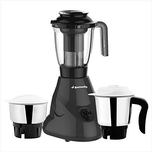 Butterfly Hero Plus Mixer Grinder 550 W, Grey, Small