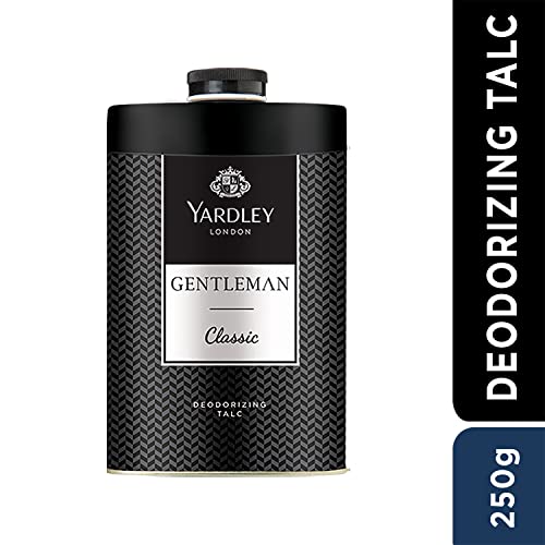 4x Yardley London Gentleman Classic Deodorizing Talc| Fresh Woody Scent| Masculine Fragrance| Deodorizing Body Talc for Men| 250g - Pack of 4 - Image 12