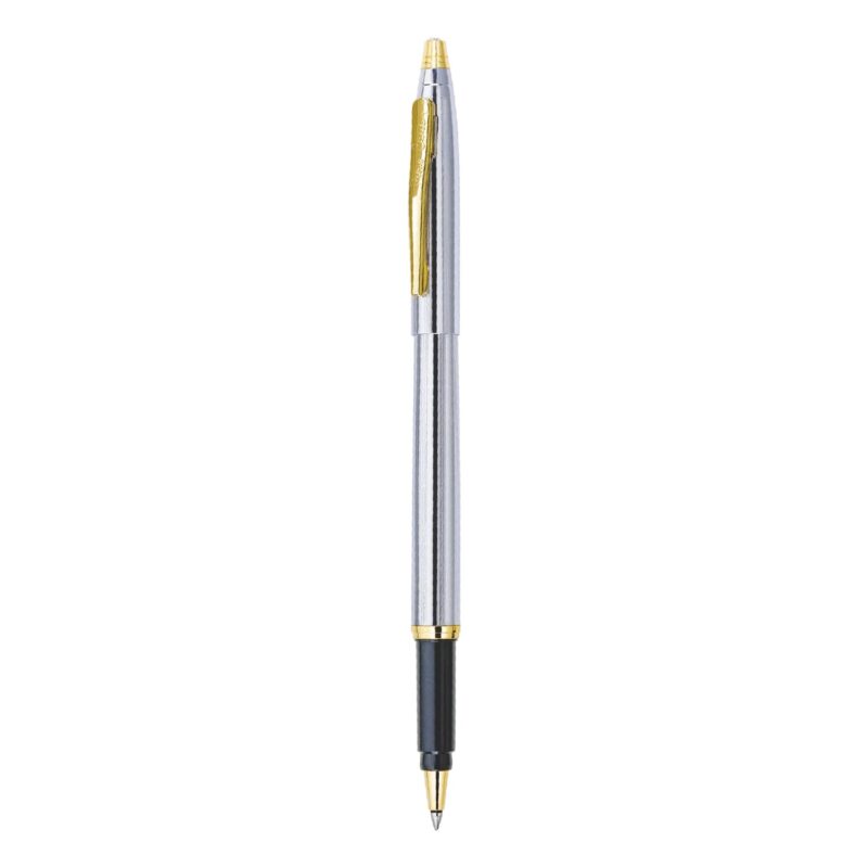 Pierre Cardin Kriss White Gold Roller Ball Pen - Blue, Pack Of 1