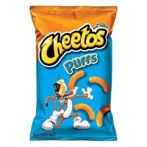 Cheetos Puffs Cheese Flavoured Snacks Delicious, 255g