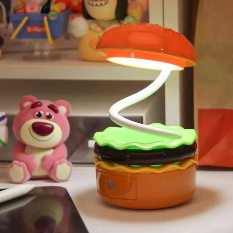 Burger Shape Study Table Lamp for Kids ( Pack of 1 )