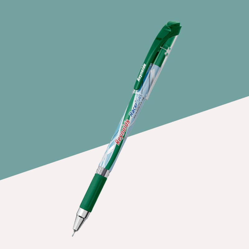 Reynolds Racer Gel Pen – Green ( Pack of 1 )