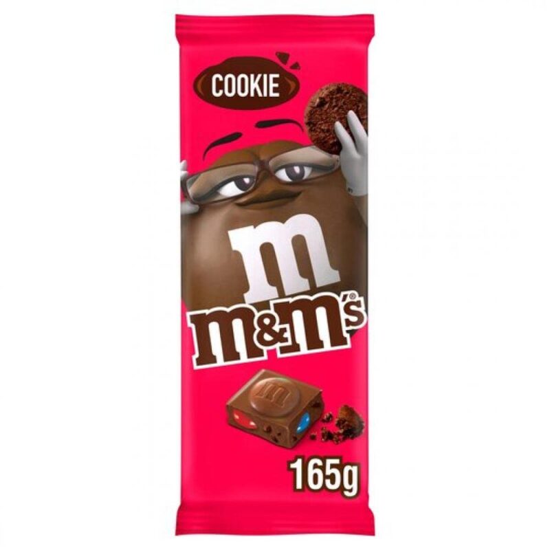 M&M's Milk Chocolate Cookies Bar 165g