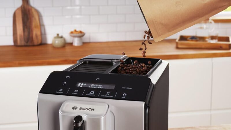 Bosch VeroCafe Series 2, Fully Automatic Espresso Machine Silk Silver - Image 4