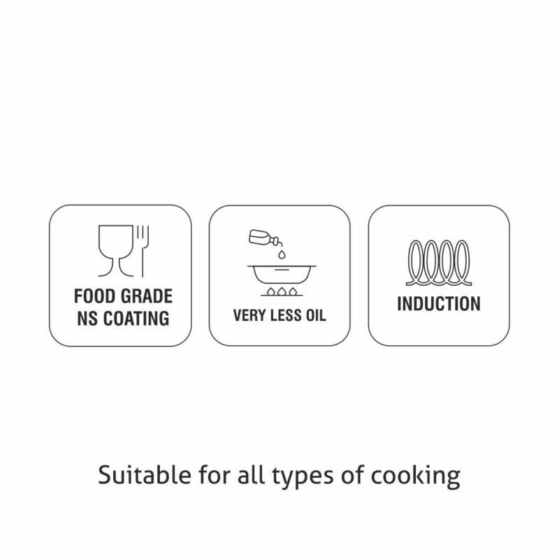 Alda Graphito Non-Stick Crepe Pan | Dosa tawa 28 Cm - Image 4