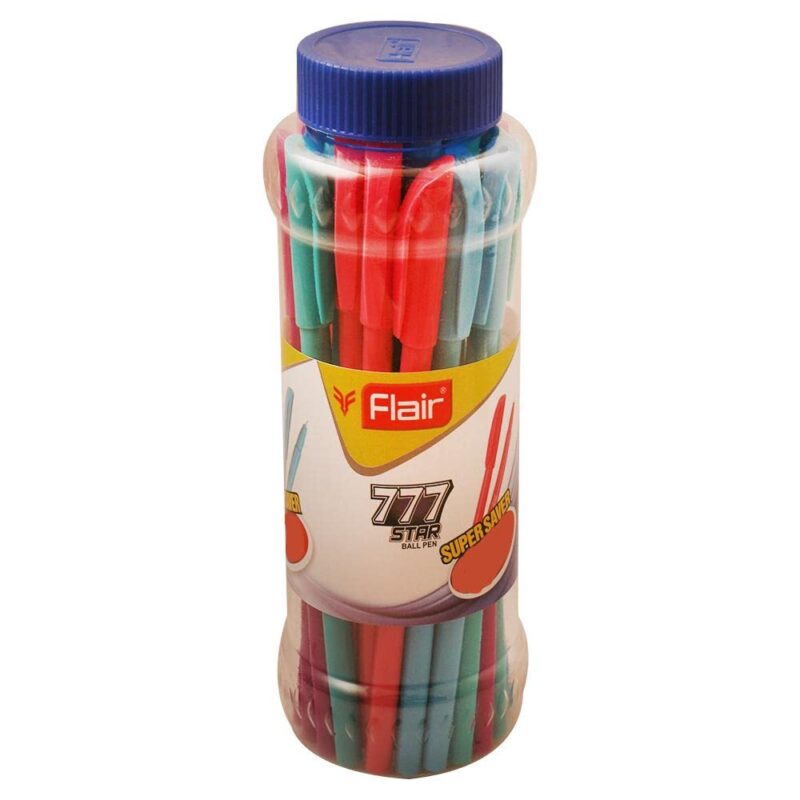 Flair 777 Star Ball Pen Jar Pack