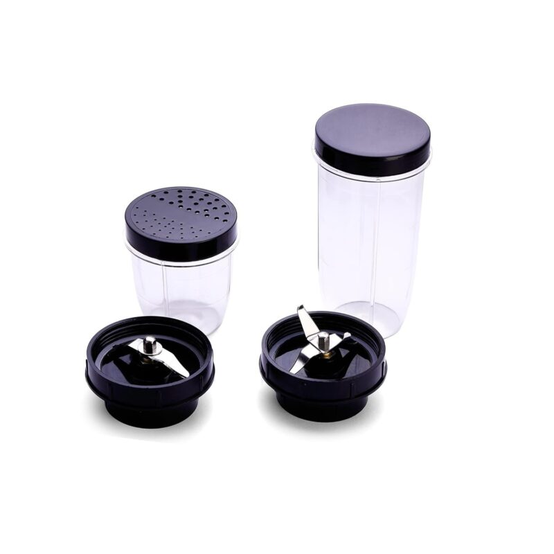 ELINA Nutri ACE Mixer Grinder, Blender | Powerful 450-watt Copper Motor with high 20000 RPM | Unbreakable Transparent Jars | Stainless Steel Blades | Smoothies, Shake, Chutney | Black - Image 6