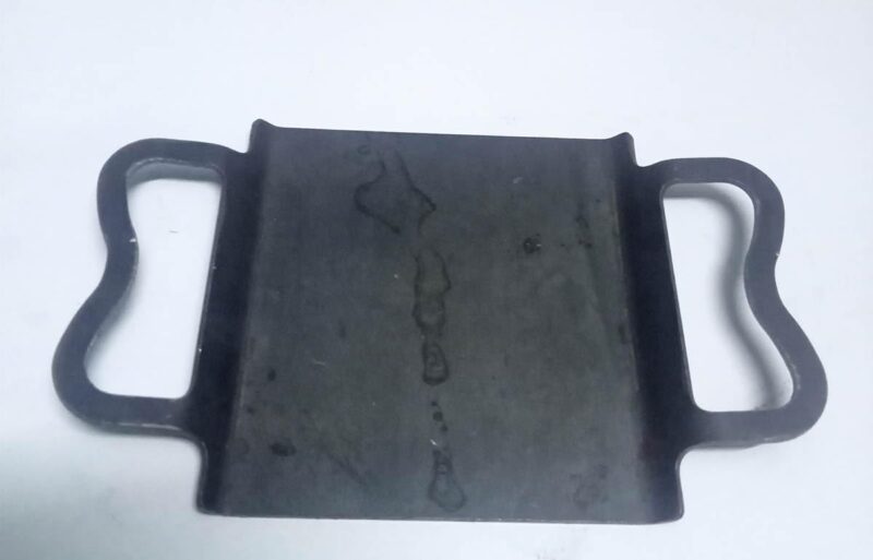 Iron Dosa Tawa Square Type Double Handle Tawa Length:5.5 inch.with:3.5inch. for Kids