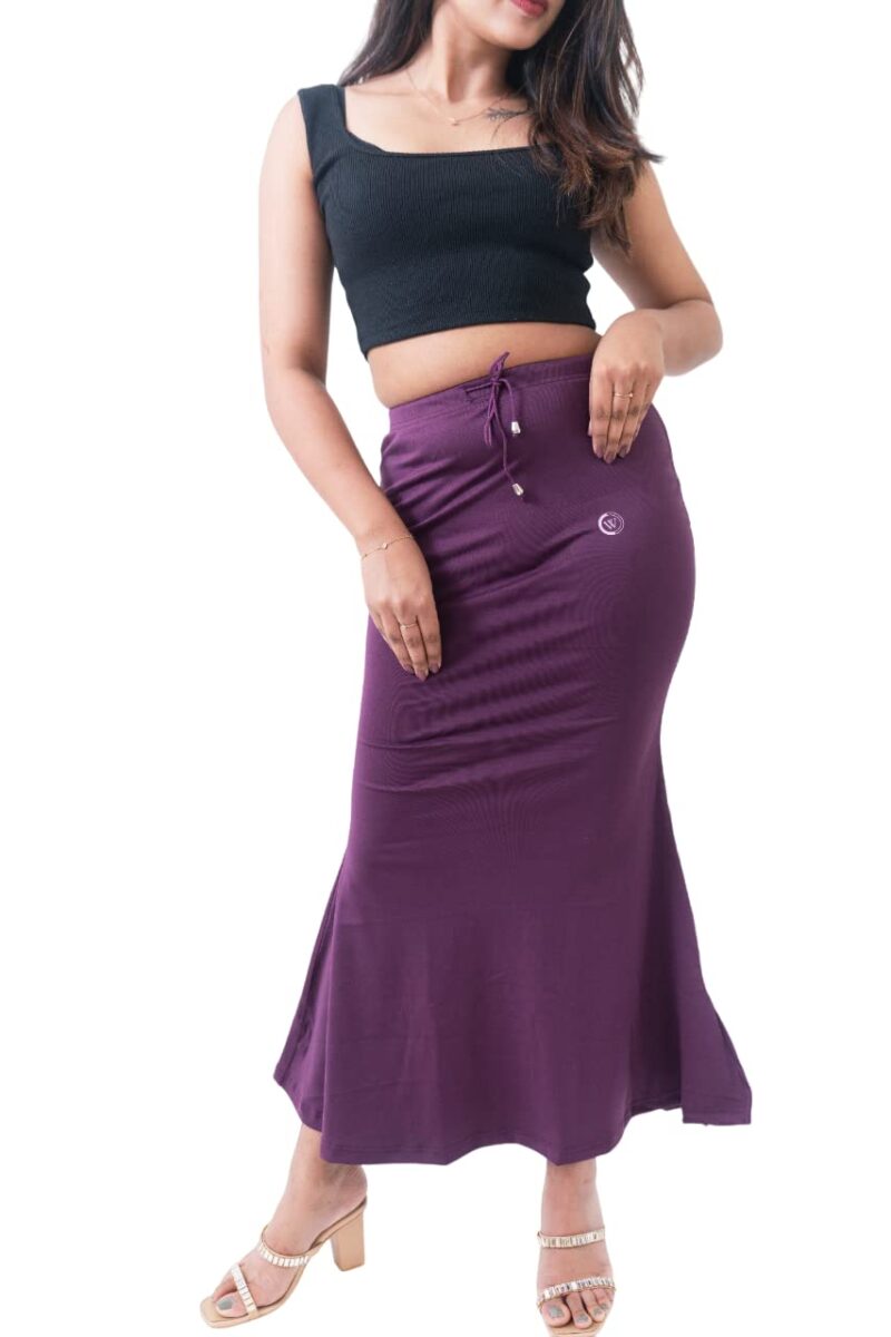 COOL WHITE Saree Shapewear for Women with lace Shorts - Body Shaper Petticoat | Shape Wear Dress | Party & Traditional Saree Shapewear | Saree Shaper | Underskirt Shorts | Saree Shapewear Combo - Image 4