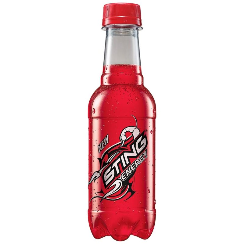 30x Sting Strawberry Energy Drink, 250 ML each - Pack of 30