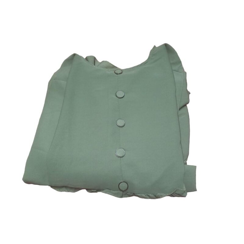 5 Chun Pista Green Burqa For women & Girls - Image 4