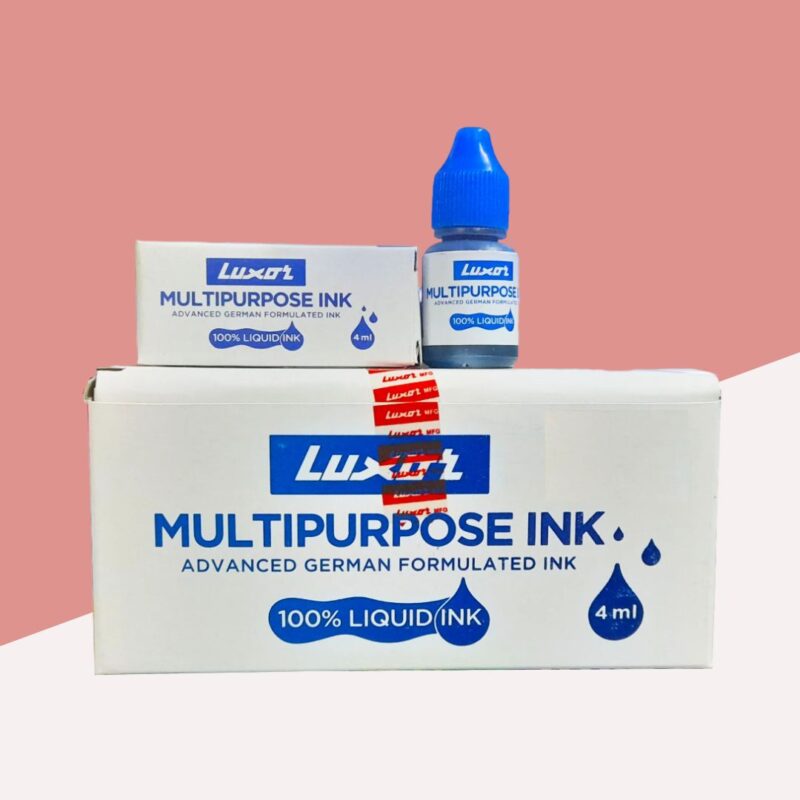 Luxor HITECHPOINT 05 Gel Ink – Red ( Pack of 10)