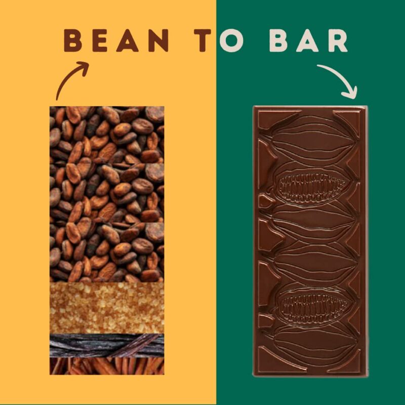 AMBRIONA Daarzel Vegan Dark Chocolate|70% Dark Gluten Free Pack Of 2 Blueberry And Strawberry|2 X 50Gm|Daarzel Bars - Image 3