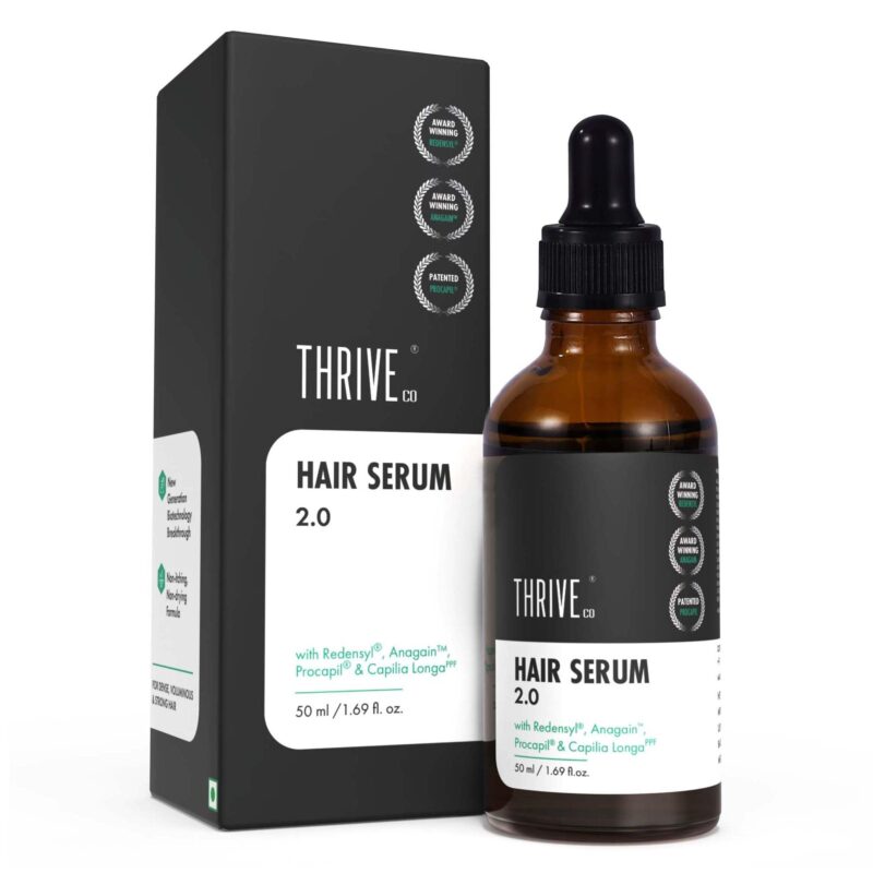 ThriveCo Hair Growth Serum 2.0 For Hair Growth & Hair Fall Control | with Redensyl + Anagain + Rosemary + Procapil + Capilia Longa | For Men & Women | 50ml