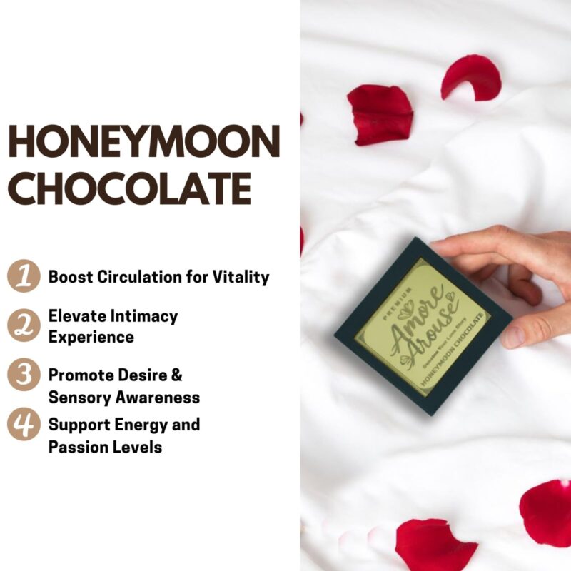 AMORE AROUSE Intimate Chocolate For Couples Uplifting Mood & Vitality Luxurious Dark Chocolate Ideal For Men & Women,Vegetarian - Image 5