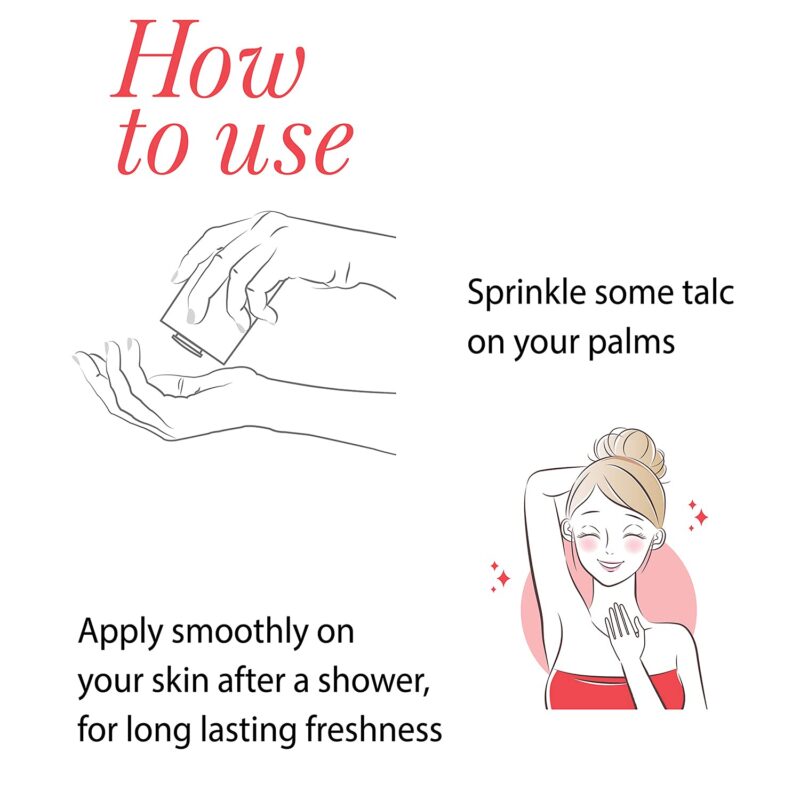 4x Yardley London Royal Red Roses Perfumed Talc| Fragrant Beauty Talc for Women| Smooth Texture| 250g - Pack of 4 - Image 6