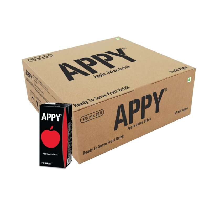 40x Appy Juice - Classic Apple, Pack of 40 (125 ml x 40) - Image 2