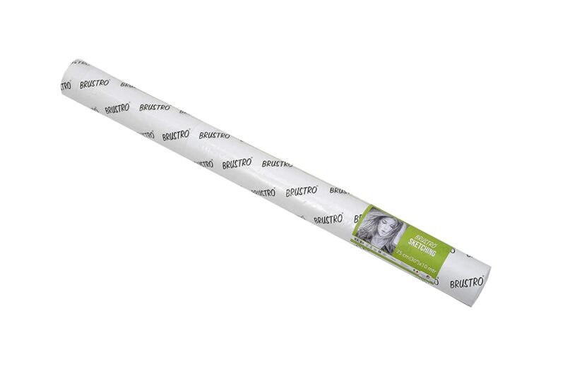 Brustro Artist Drawing Paper Roll 120 Gsm. Size 75 cm(30") x10 mtr - Image 2