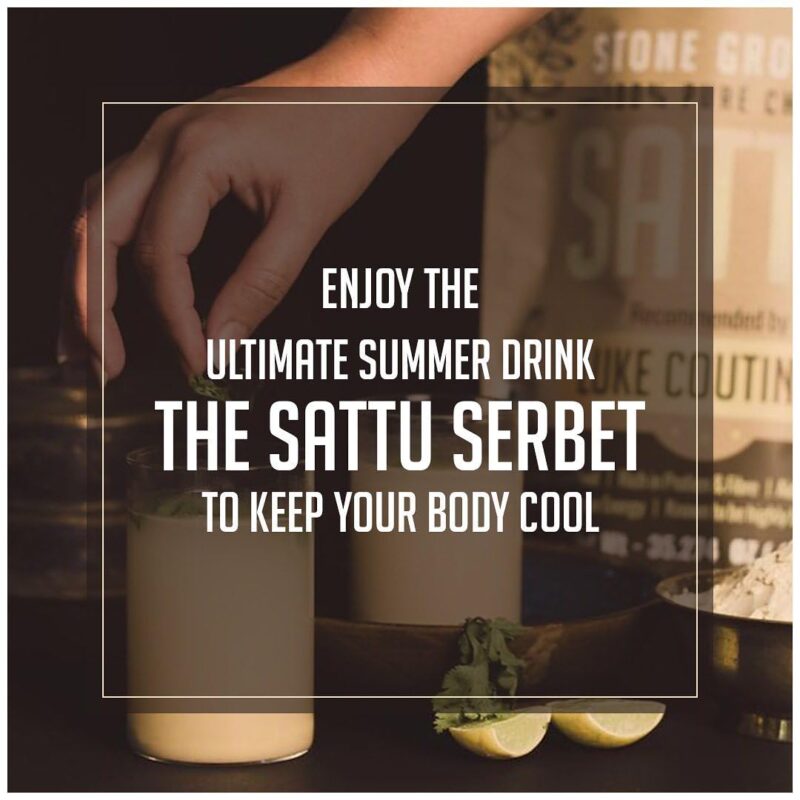 Adya Organics Sattu | 100% Pure & High-Protein Roasted Chana Powder | Chemical-Free & Natural | Perfect for Summer Drinks, Parathas, & Snacks | Healthy & Tasty | 2kg- (Pack of 2) - Image 3