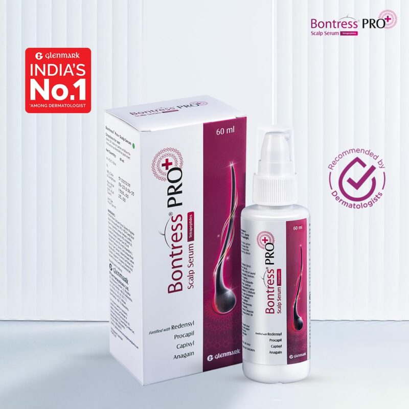 Bontress PRO+ Scalp Serum Fortified with 3% Redensyl, 3% Anagain, 4% Capixyl, 3% Procapil | Hair Serum for Hair Growth & Hair Fall 60ml - Image 4
