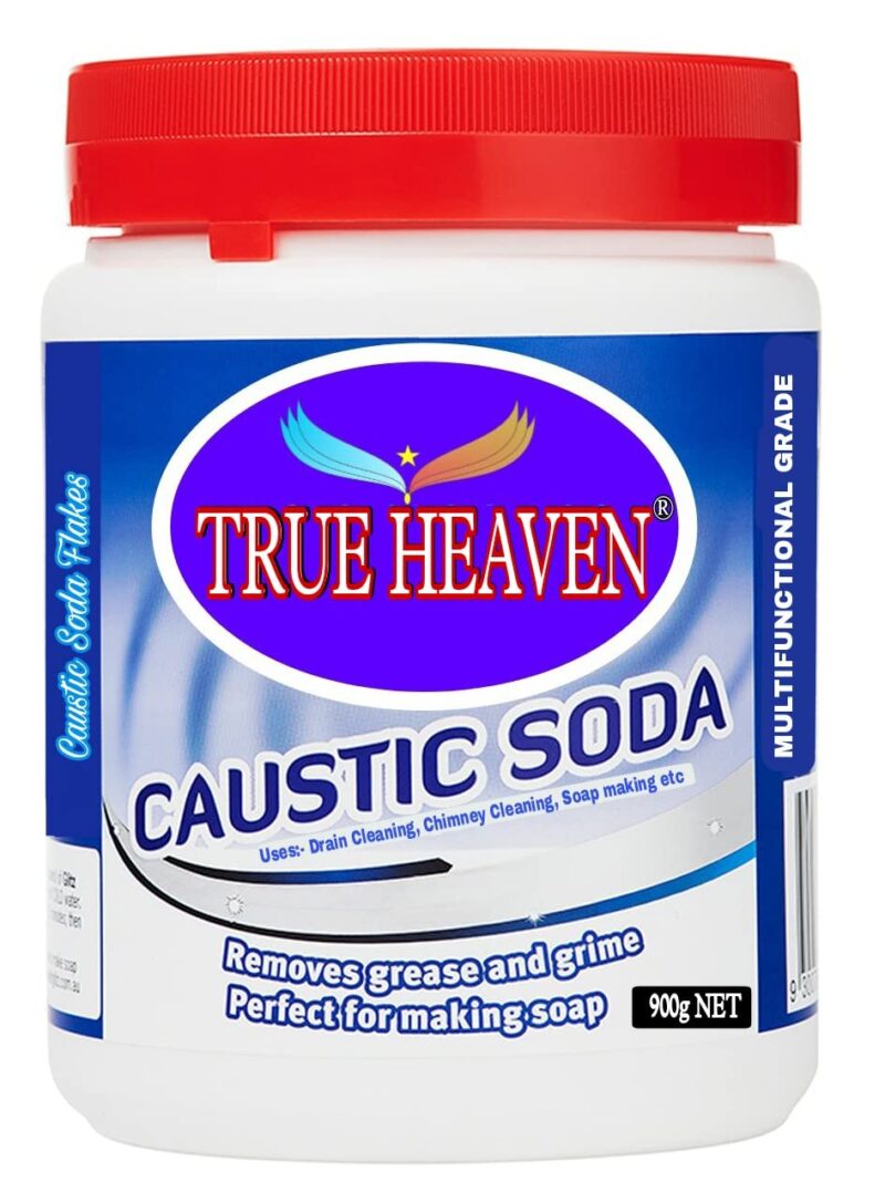 (TRUE HEAVEN) Drain Cleaner, Chimney cleaner, Soap Making caustic Soda, Iron cleaner 900gms - Image 4