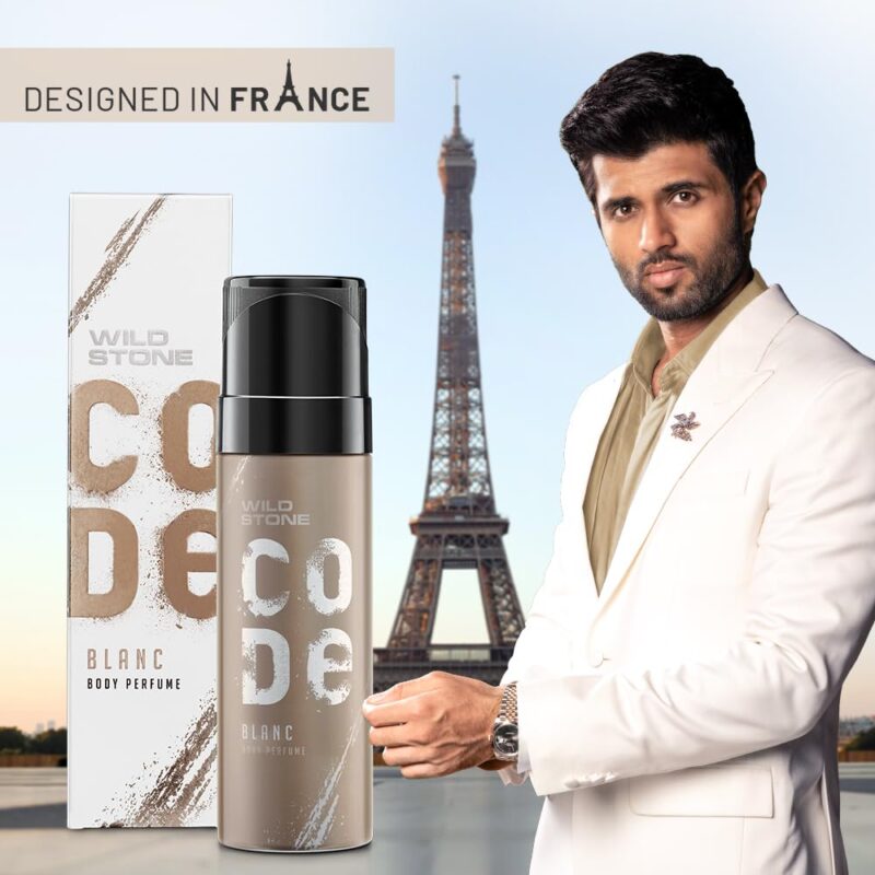 4x Wild Stone CODE Blanc Body Perfume for Men, 150 Ml  - Pack of 4 - Image 4