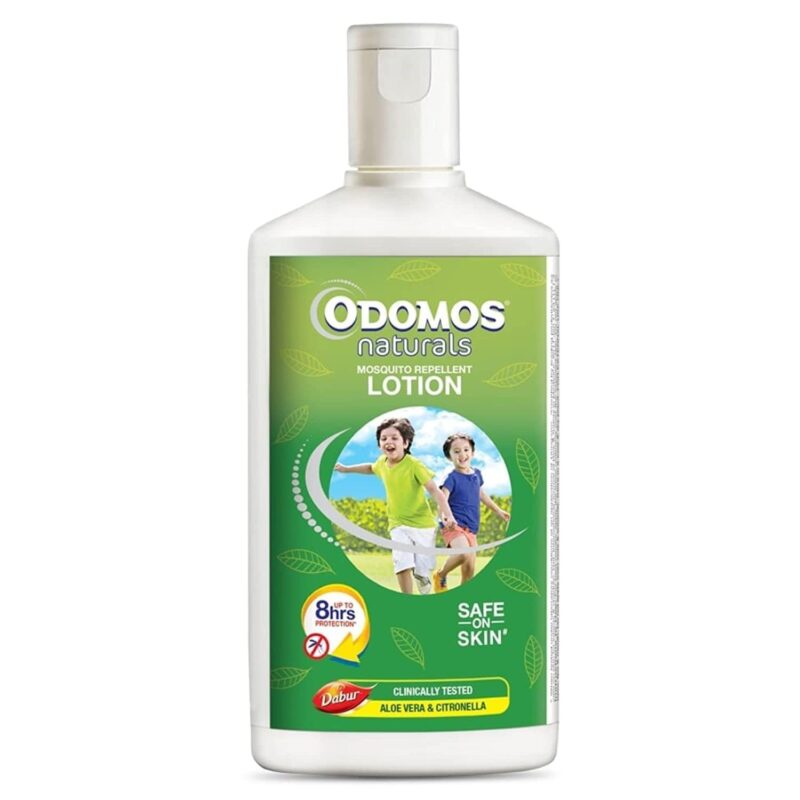 10x Dabur Odomos Naturals Mosquito Repellant Lotion -120ml each - Pack of 10 - Image 3