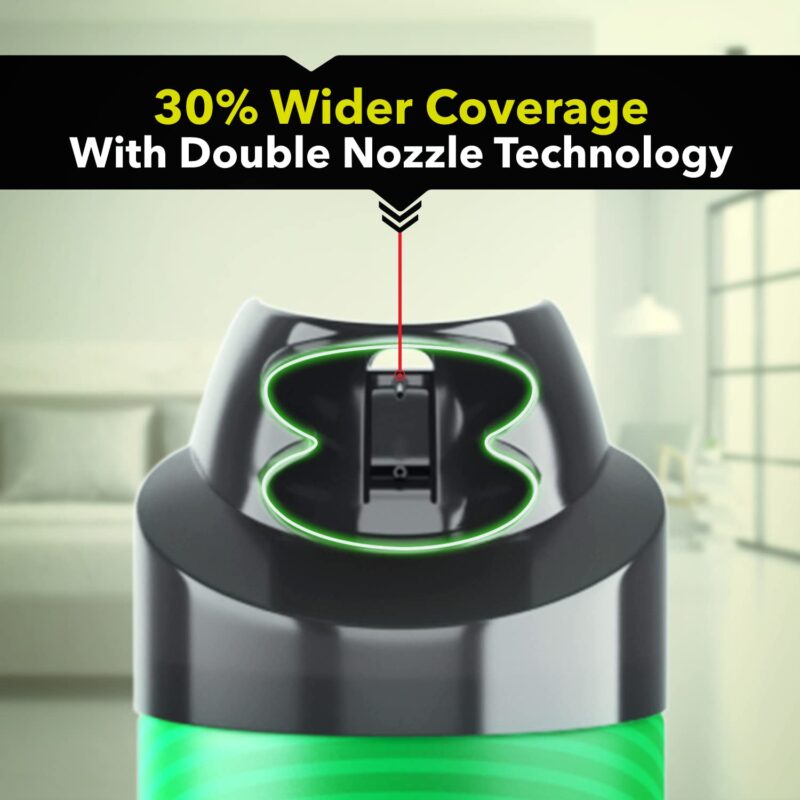 Baygon Max Mosquito and Fly Killer Spray, 625ml | Lime Fragrance | Instant Mosquito Repellent | Kills Dengue & Malaria Spreading Mosquitoes | With Double Nozzle Technology for 30% Wider Coverage - Image 7