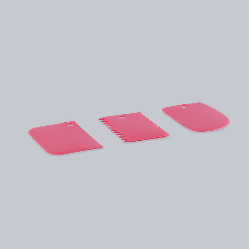 Ambrosia Cake Scrapers (3-in-1)- Pink - Image 5