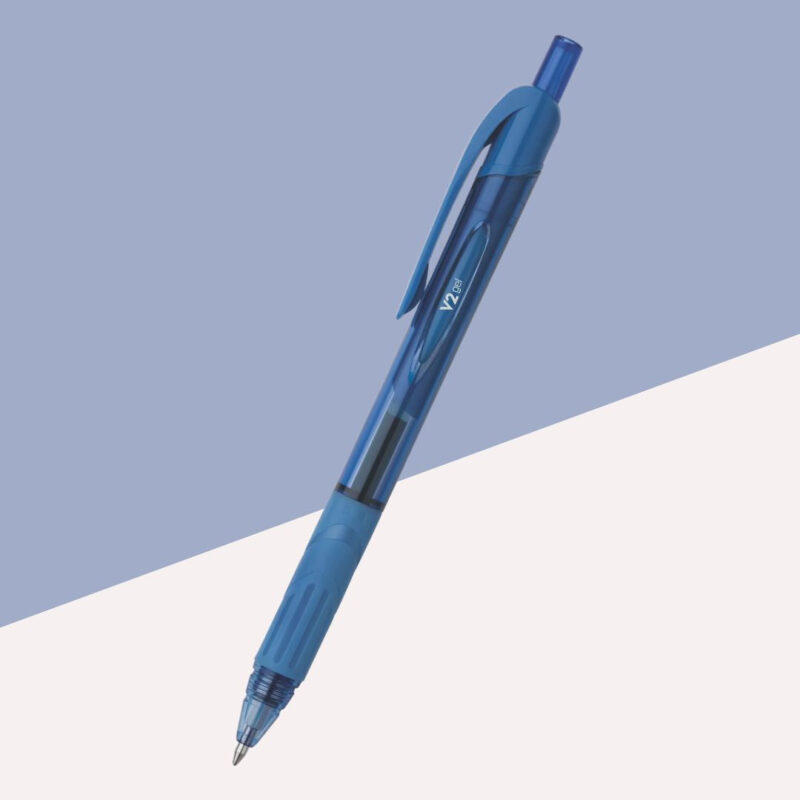 FLAIR V2 Retractable Gel Pen – Blue  Pack of 1 )