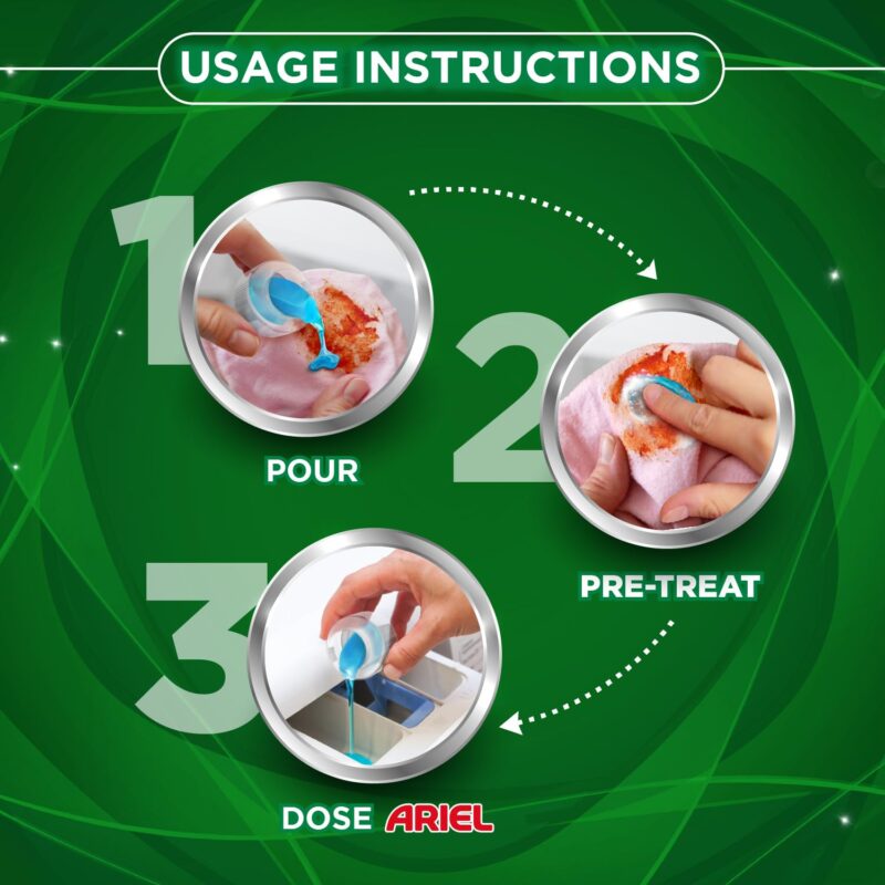 Ariel Front Load Matic Liquid Detergent 3.2Ltr - Image 6